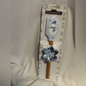 Spatula and Cookie Cutter Set - Snowman